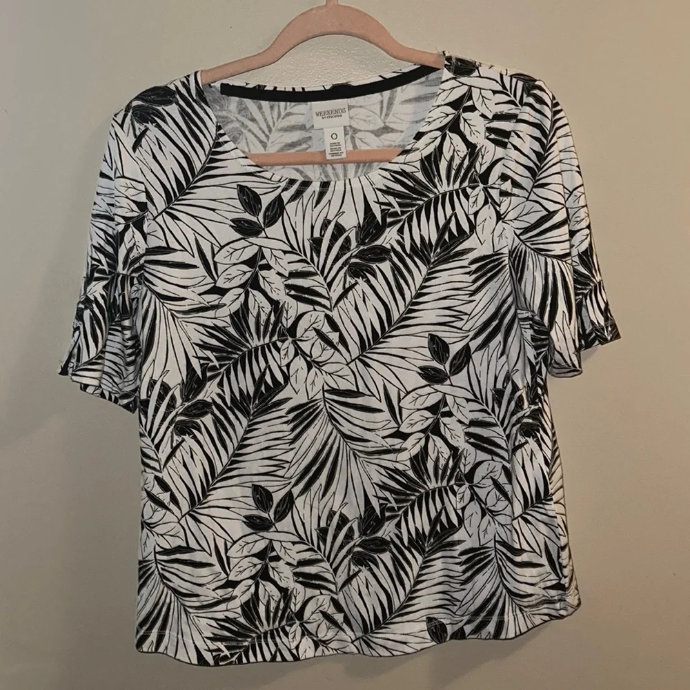 Chicos‎ Weekends Floral Top | 0